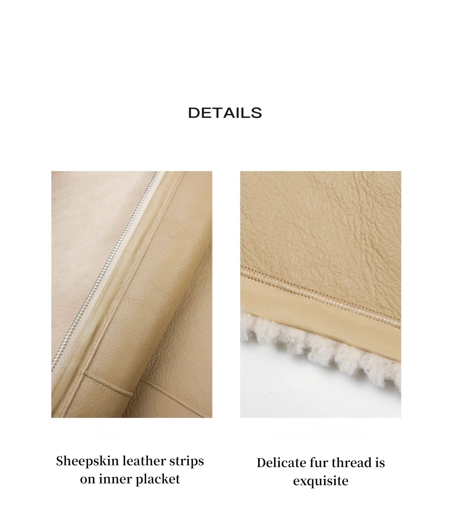 Hooded Merino Sheepskin Jacket