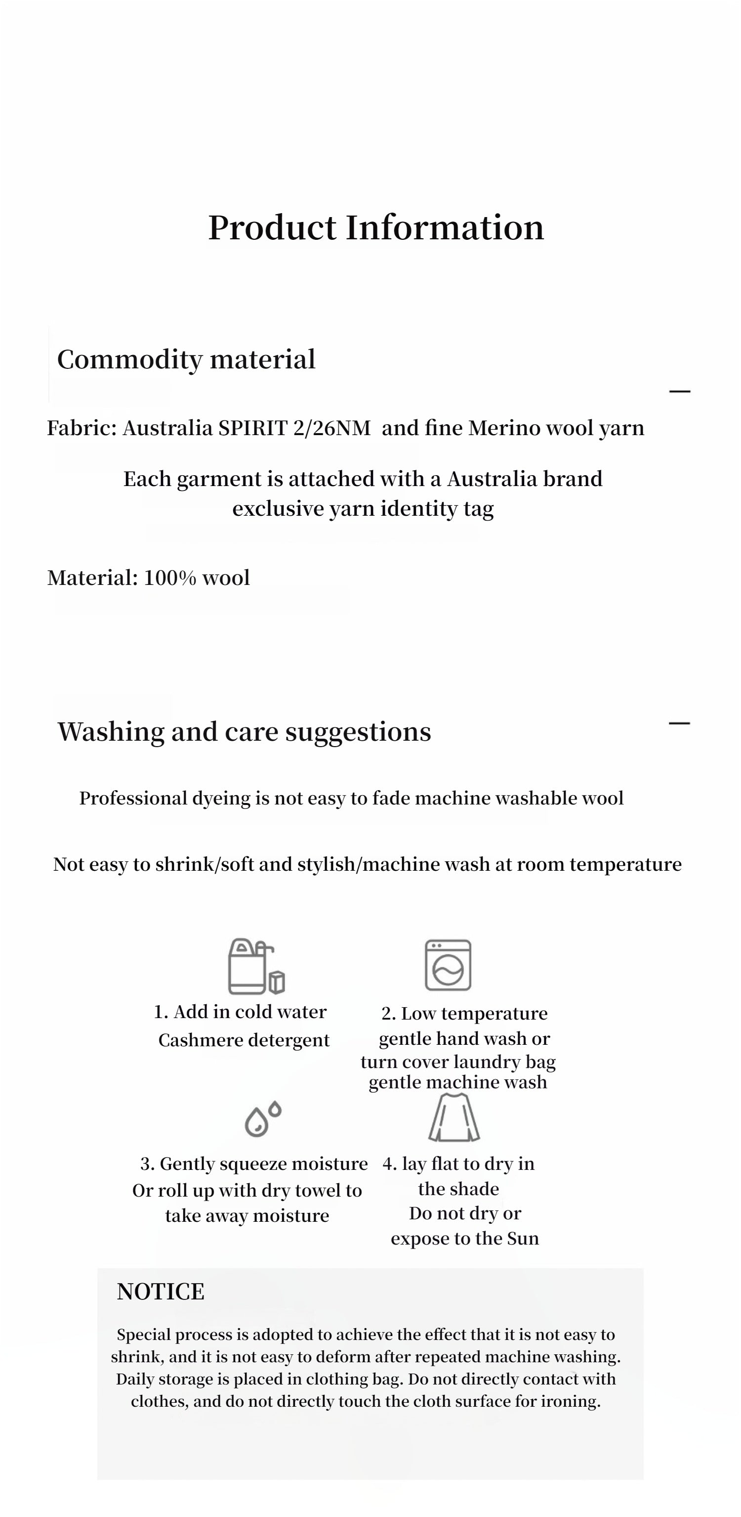 Australian Merino Wool Knitted set